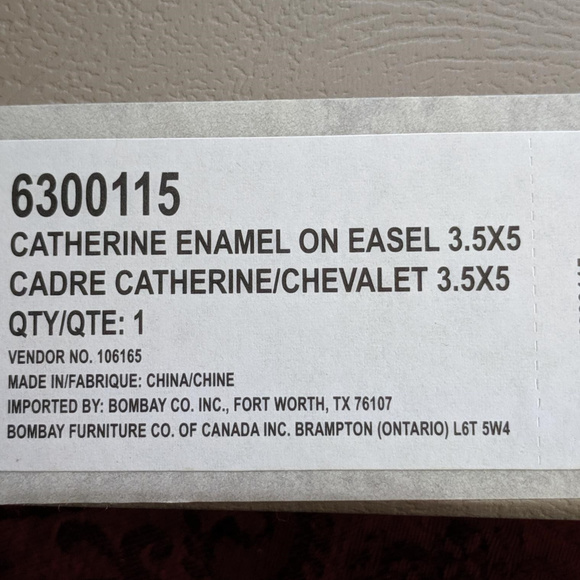 NIB Frame with Easel Silver - Picture 3 of 4